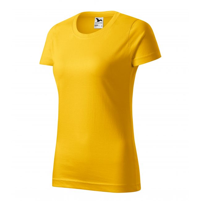Basic tricou pentru damă galben