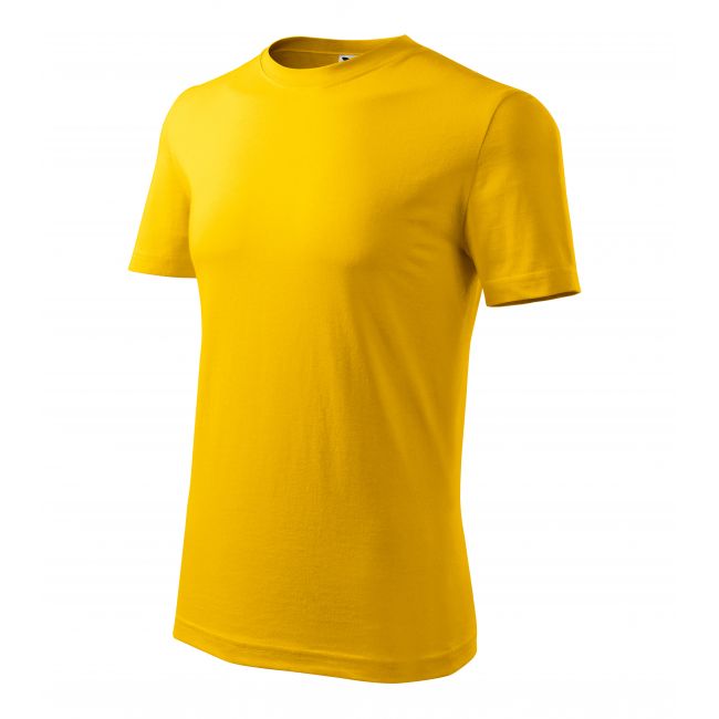 Classic New tricou pentru bărbaţi galben