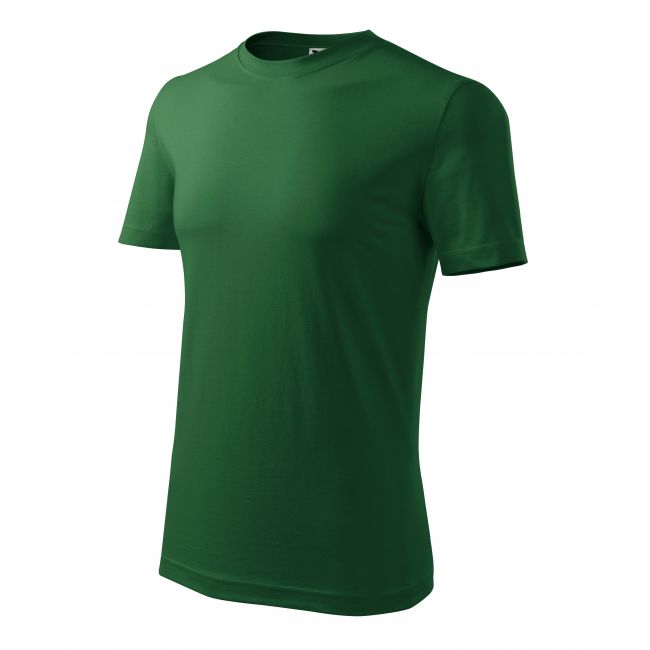 Classic New tricou pentru bărbaţi verde sticlă
