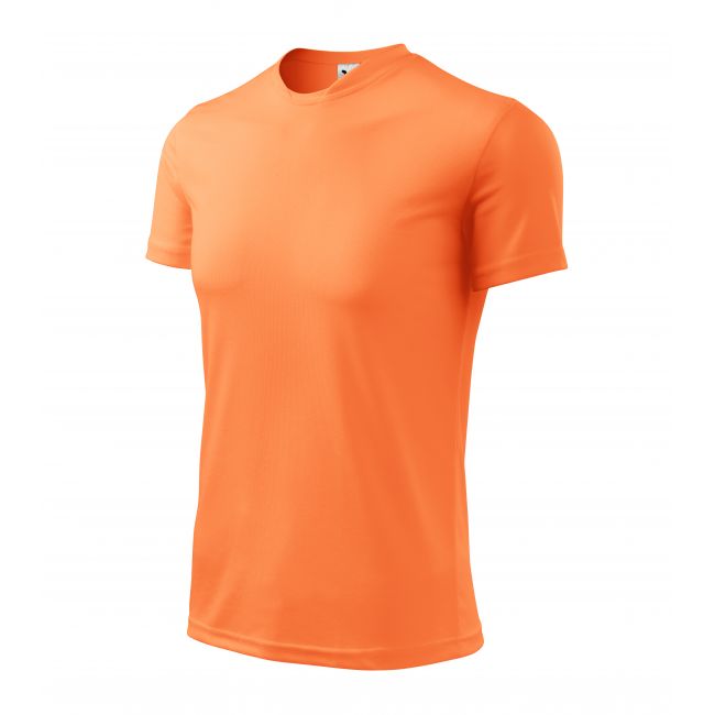 Fantasy tricou pentru bărbaţi neon mandarine