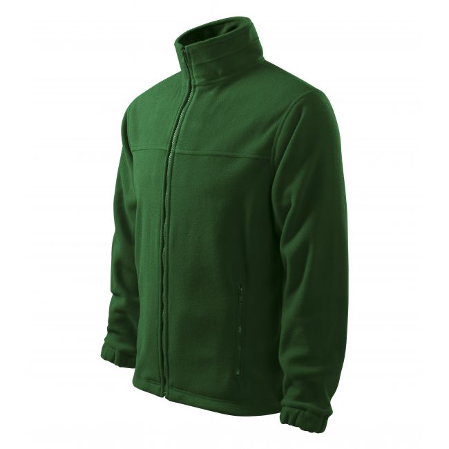 Jacket jachetă fleece pentru bărbaţi verde sticlă