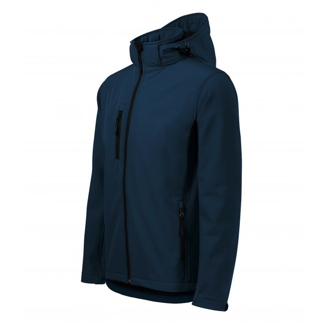 Performance jachetă softshell pentru bărbaţi albastru marin