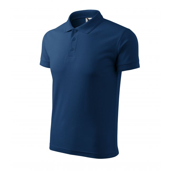 Pique Polo tricou polo pentru bărbaţi midnight blue