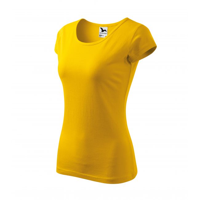 Pure tricou pentru damă galben