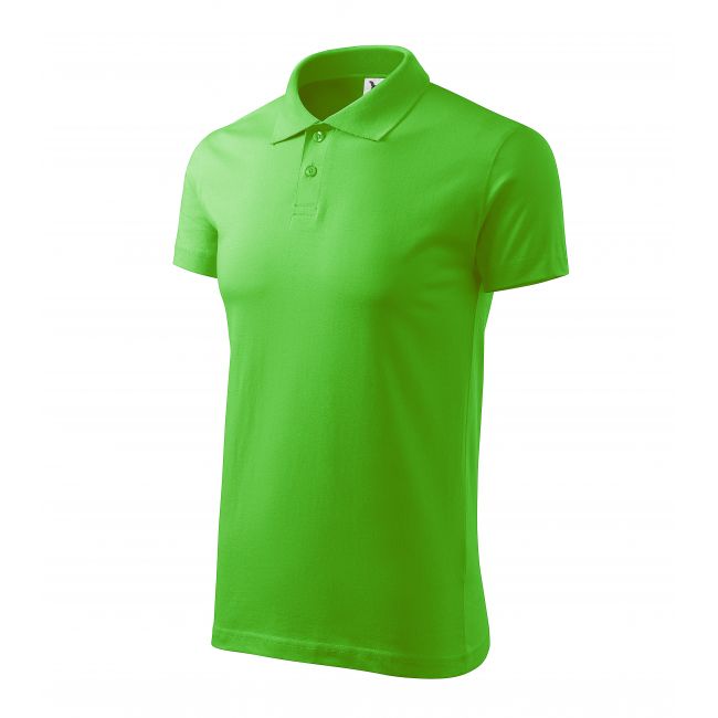 Single J. tricou polo pentru bărbaţi verde măr
