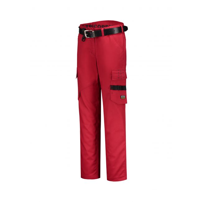 Work Pants Twill Women pantaloni de lucru pentru damă roşu
