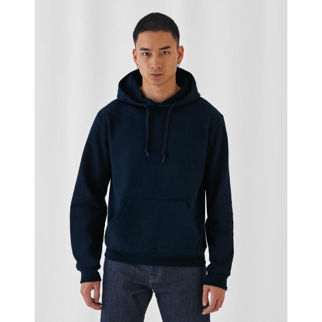 Id.003 cotton rich hooded sweatshirt black marimea 3xl