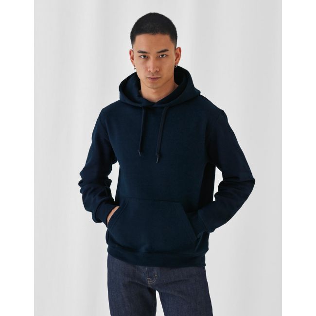 Id.003 cotton rich hooded sweatshirt navy marimea l