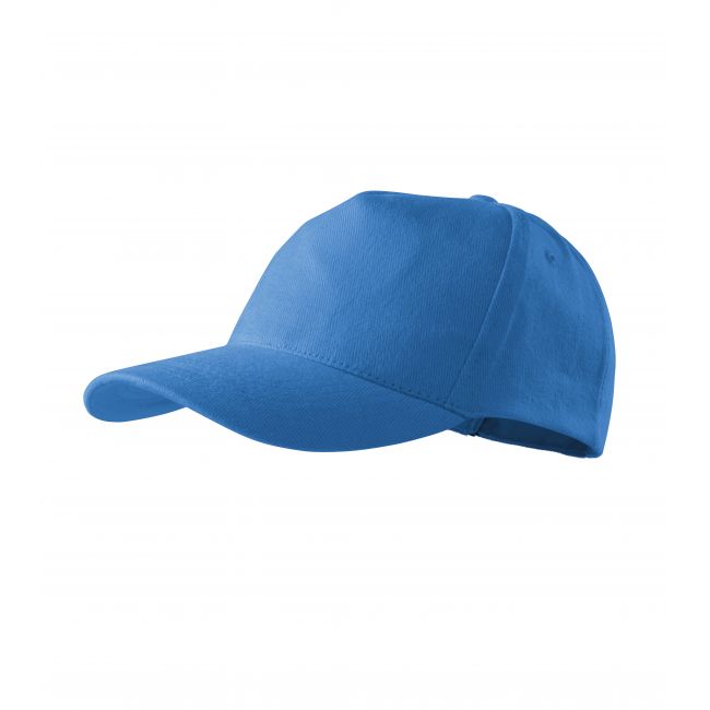 5P şapcă unisex albastru azuriu