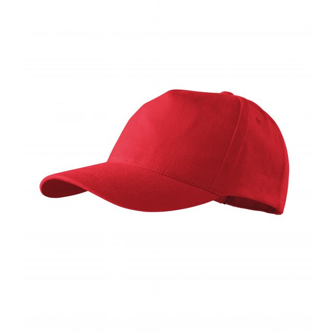 5P şapcă unisex roşu