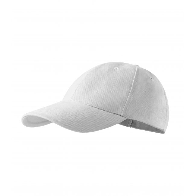 6P şapcă unisex alb