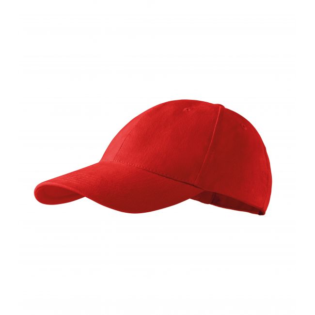 6P şapcă unisex roşu