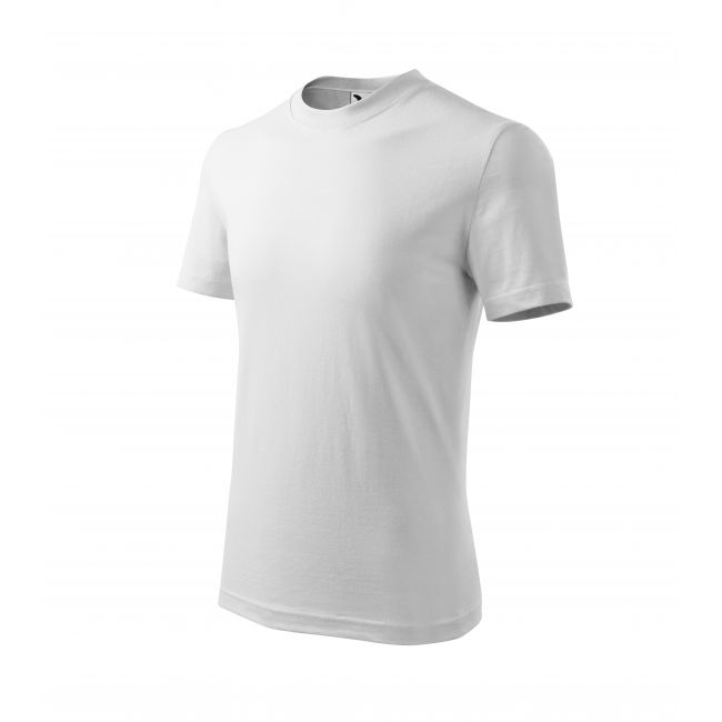 Basic tricou pentru copii alb 110 cm/4