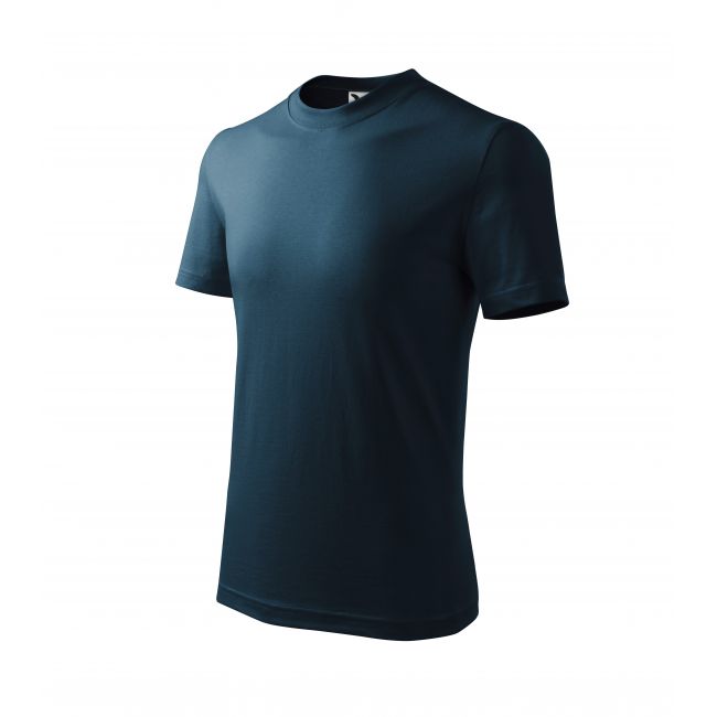 Basic tricou pentru copii albastru marin 110 cm/4