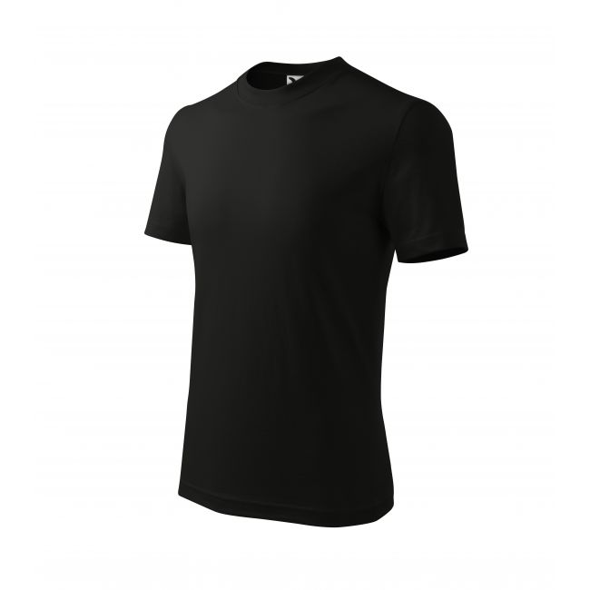 Basic tricou pentru copii negru 110 cm/4