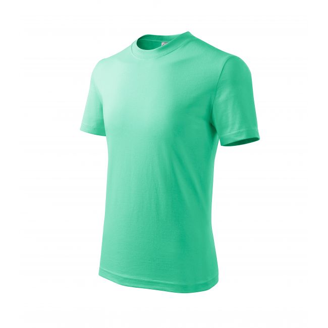 Basic tricou pentru copii verde mentă 158 cm/12