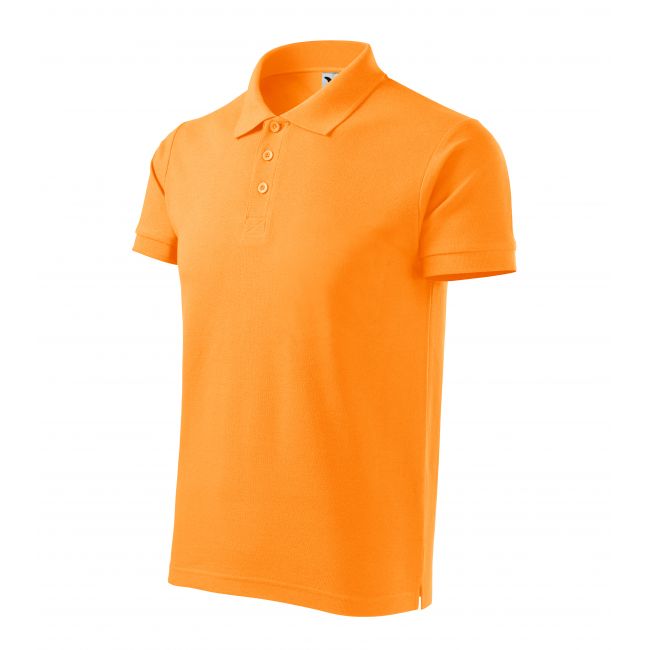 Cotton Heavy tricou polo pentru bărbaţi tangerine orange