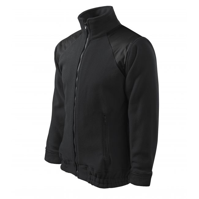 Jacket Hi-Q jachetă fleece unisex ebony gray