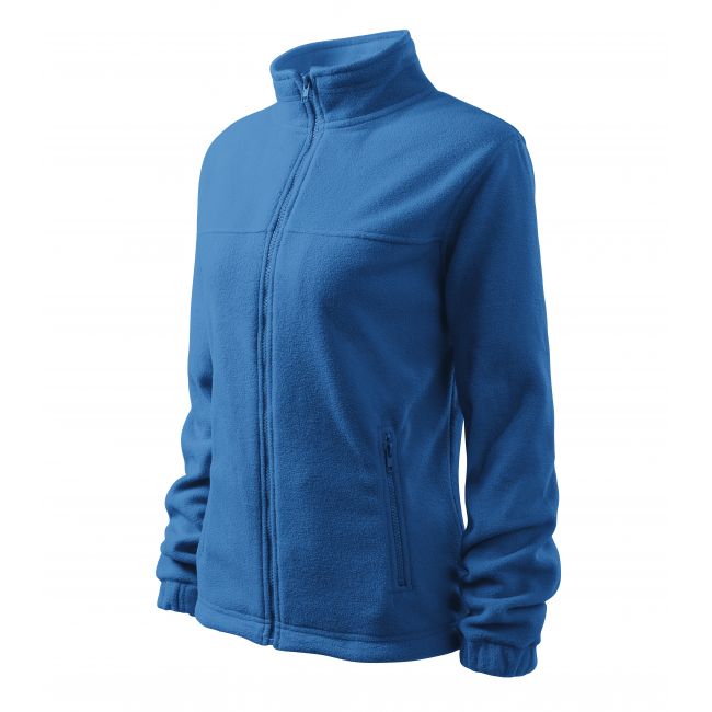 Jacket jachetă fleece pentru damă albastru azuriu
