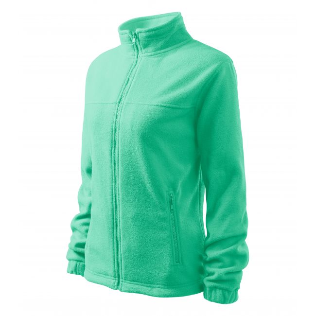 Jacket jachetă fleece pentru damă verde mentă