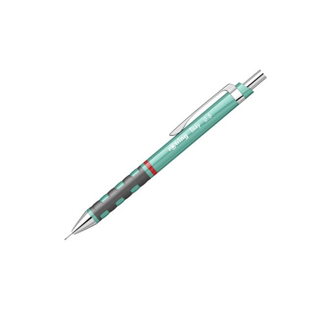 Creion mecanic 0.5mm tikky 3 albastru sidefat rotring