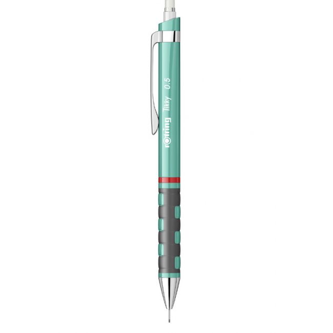 Creion mecanic 0.5mm tikky 3 albastru sidefat rotring