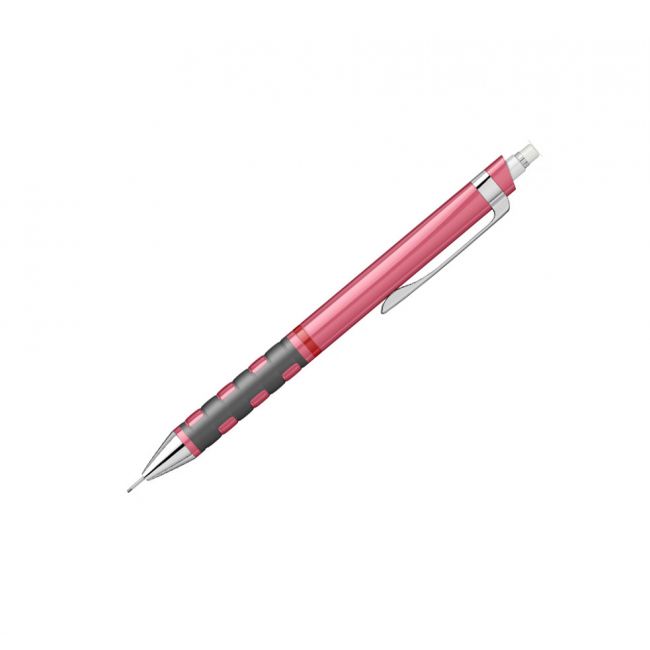 Creion mecanic 0.7mm tikky 3 roz sidefat rotring