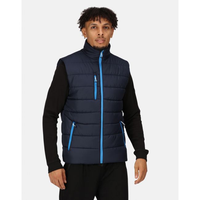 Men's navigate thermal bodywarmer black/new royal marimea l