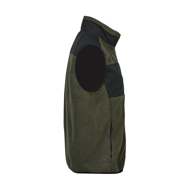 Mountain fleece bodywarmer black/black marimea m