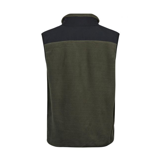 Mountain fleece bodywarmer clay/black marimea 2xl