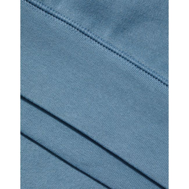 Signature tagless hooded sweatshirt unisex steel blue marimea 2xl