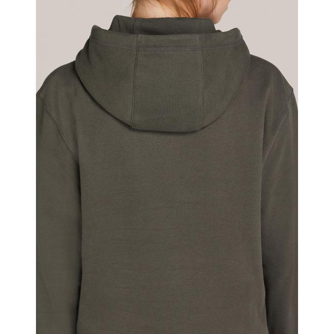 Signature tagless hooded sweatshirt unisex steel blue marimea 2xs