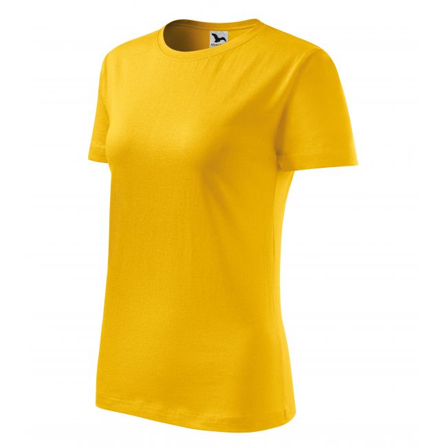 Classic New tricou pentru damă galben