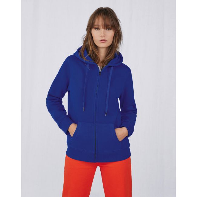 Queen zipped hooded /women navy marimea l