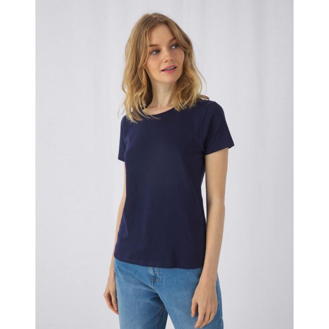 #e150 /women t-shirt light navy marimea l