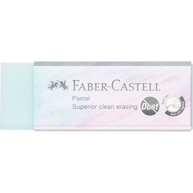 Radiera creion dust free 20 pastel faber-castell