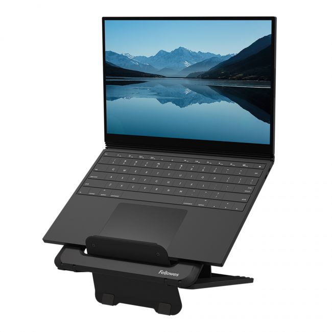 Suport ergonomic pentru laptop negru breyta