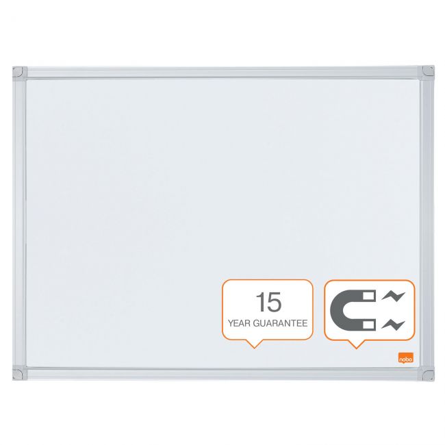 Whiteboard magnetic 60 x 45 cm essentials nobo
