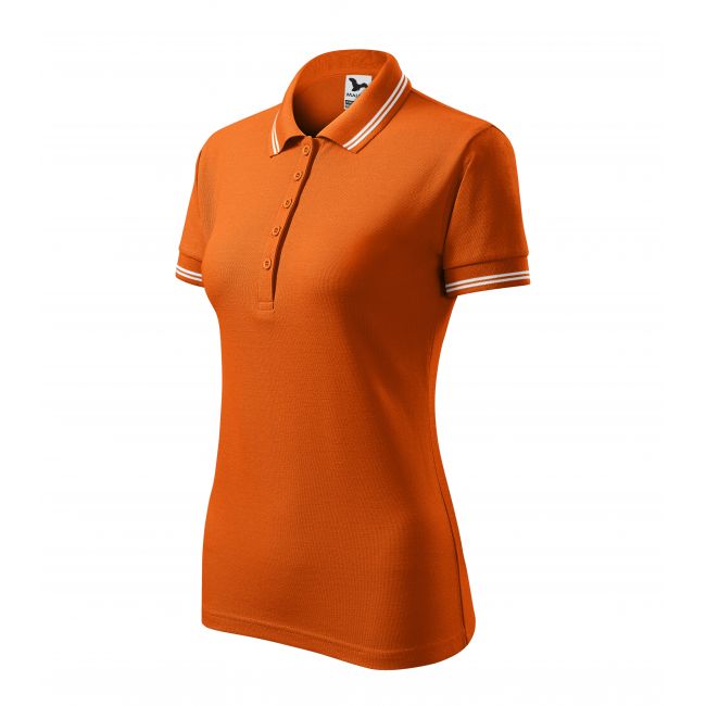 Urban tricou polo pentru damă portocaliu