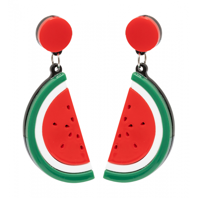 Kely earrings, strawberry