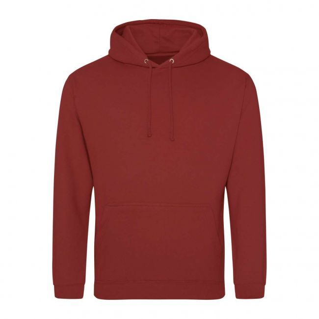 College hoodie culoare brick red marimea 2xl