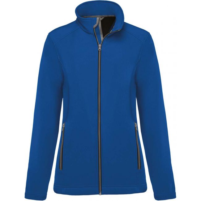 Ladies’ 2-layer softshell jacket culoare light royal blue marimea l