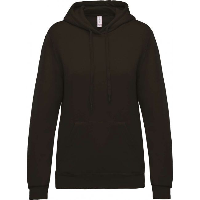 Ladies’ hooded sweatshirt culoare dark grey marimea s