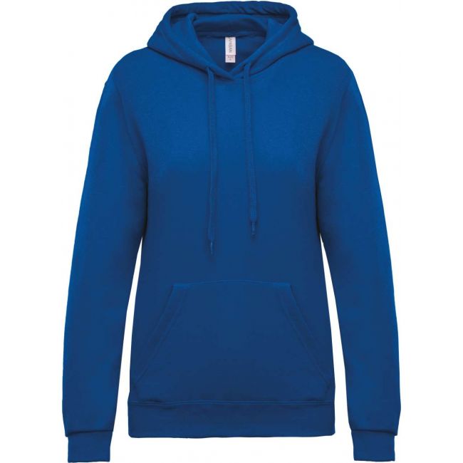 Ladies’ hooded sweatshirt culoare light royal blue marimea m