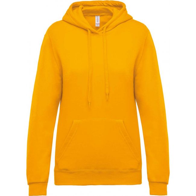 Ladies’ hooded sweatshirt culoare yellow marimea s