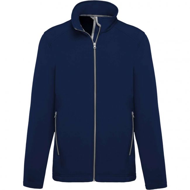 Men’s 2-layer softshell jacket culoare navy marimea 3xl