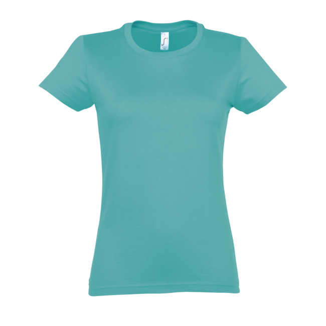 Sol's <i>imperial</i> women - round collar t-shirt culoare caribbean blue marimea 2xl