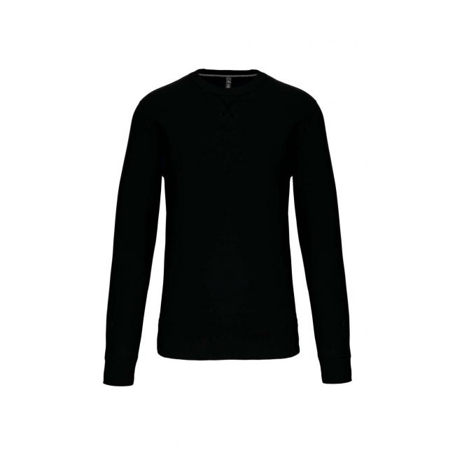 Unisex crew neck sweatshirt culoare black marimea 2xl