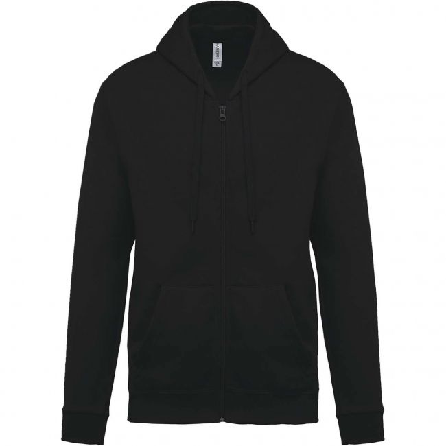 Full zip hooded sweatshirt culoare black marimea s