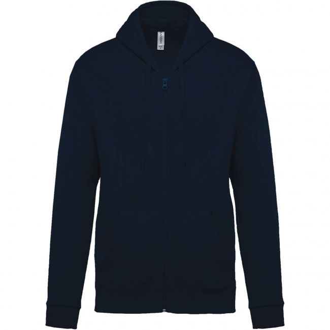Full zip hooded sweatshirt culoare navy marimea 2xl